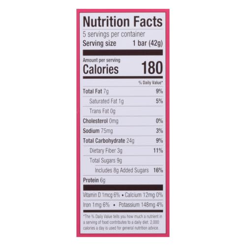 Bob's Red Mill Peanut Butter Jelly & Oats Snack Bar, 5 bars - image 5