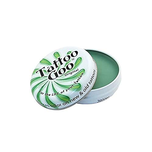 Tattoo Goo Original Tin  The Natural Choice for Tattoo Aftercare, .33 Ounces