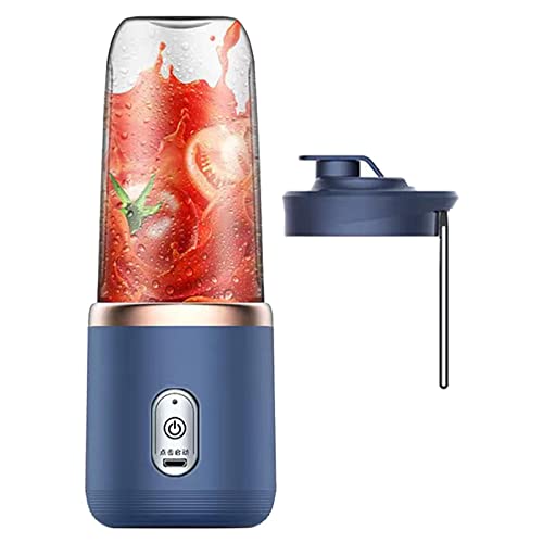 6 Lâminas Mini Extrator de Juicer Extrator com Carregamento USB Liquidificador Portátil para Smoothi
