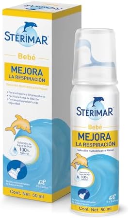 Stérimar Solución Humidificante Nasal Bebé 50 ml. Mejora la Respi...