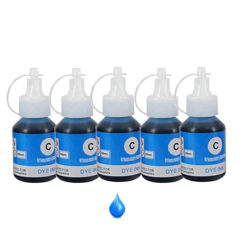 Recharge d'encre Cyan pour imprimer vos dossiers professionnels sur MFC T910DW, 5 pièces