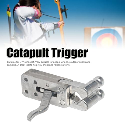 HERCHR Dispositivo de liberação de estilingue portátil, dispositivo de liberação de estilingue de fo