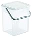 Produktbild Rotho Basic Aufbewahrungsbox 9L mit Deckel, Kunststoff (PP), Transparent/Weiß, 23 x 22,5 x 27,5 cm