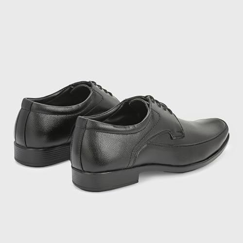 Image of Centrino Formal Shoes for Men | Lightweight Comfortable Office Shoes for Man Stylish | Cushioned Insole Lace-Up Shoes for Men | Durable TPR Sole | Trendy Classic Design Footwear for Men (8118)