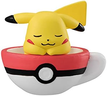 Pokemon Mini Tea Cup Time Pikachu Figure Sun Moon Mascot Gashapon Part 3 Anime