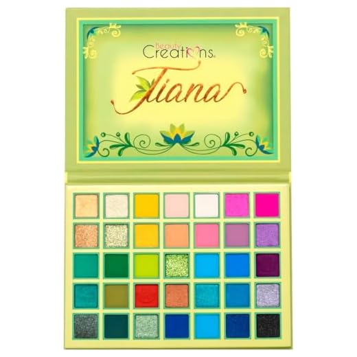 Beauty Creations Paleta de sombras Tiana Beauty Creations 35 tonalidades