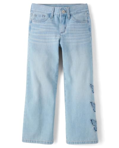 Image of The Children's Place Girls' Wide Leg Jeans