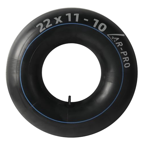 AR-PRO Replacement 22x11-10, 20x10-10 Inner Tubes With TR13 Straight Valve Stems for ATV UTV, Lawn Tractor, Garden Trailer, Golf Cart, Snow Blowers - Made from Durable Butyl Rubber (1-Pack)