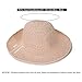 Sydbecs Women's Sun Hats Wide Brim Summer Beach Hat for Women Foldable Travel Straw Hat UPF50+ (Pink)