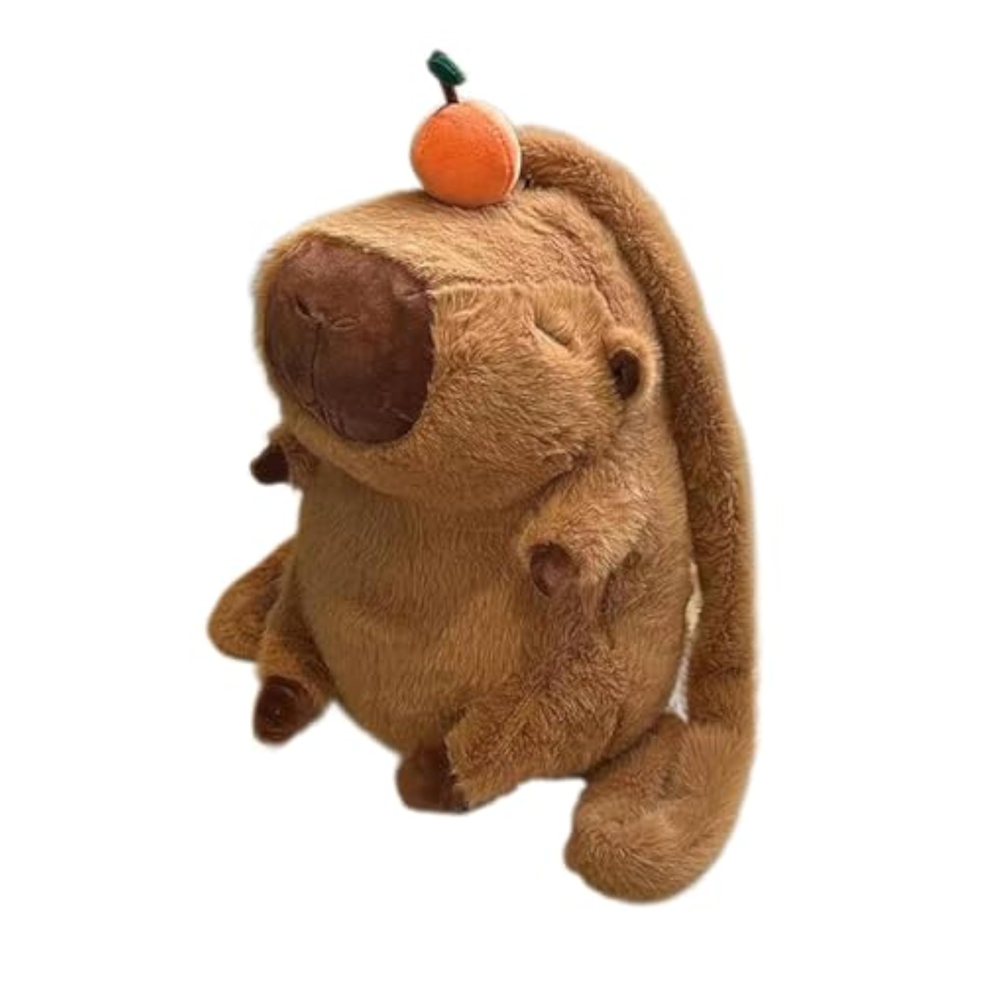 Plush Capybara Backpack, Cute Casual Large Capacity Bag