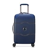 DELSEY PARIS Chatelet Air 2.0 Hardside Luggage with Spinner Wheels, Navy, Carry on Plus 20 Inch