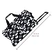 Rockland unisex adult Rolling Duffel Bag, New Black Dot, 22-Inch US
