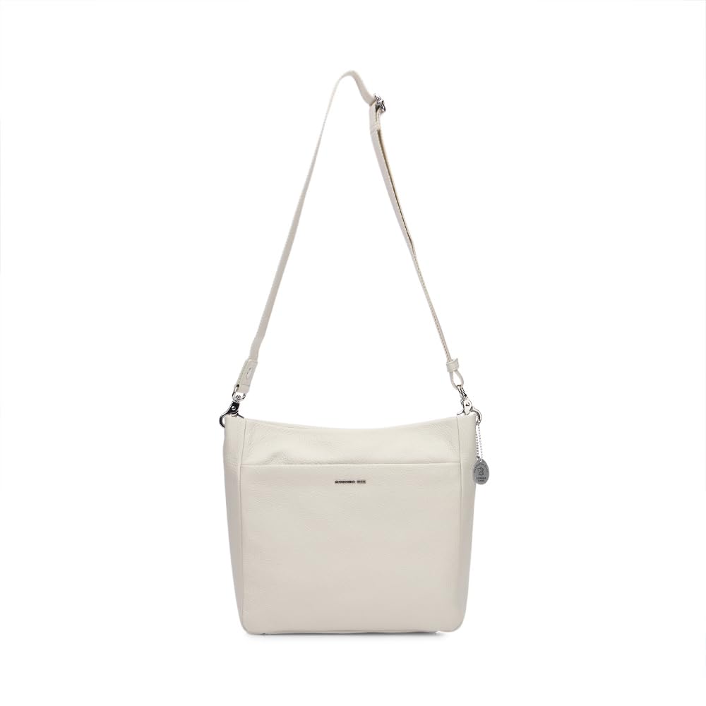 Mandarina Duck Women Mellow Leather Crossover, Cashmere, Taglia Unica
