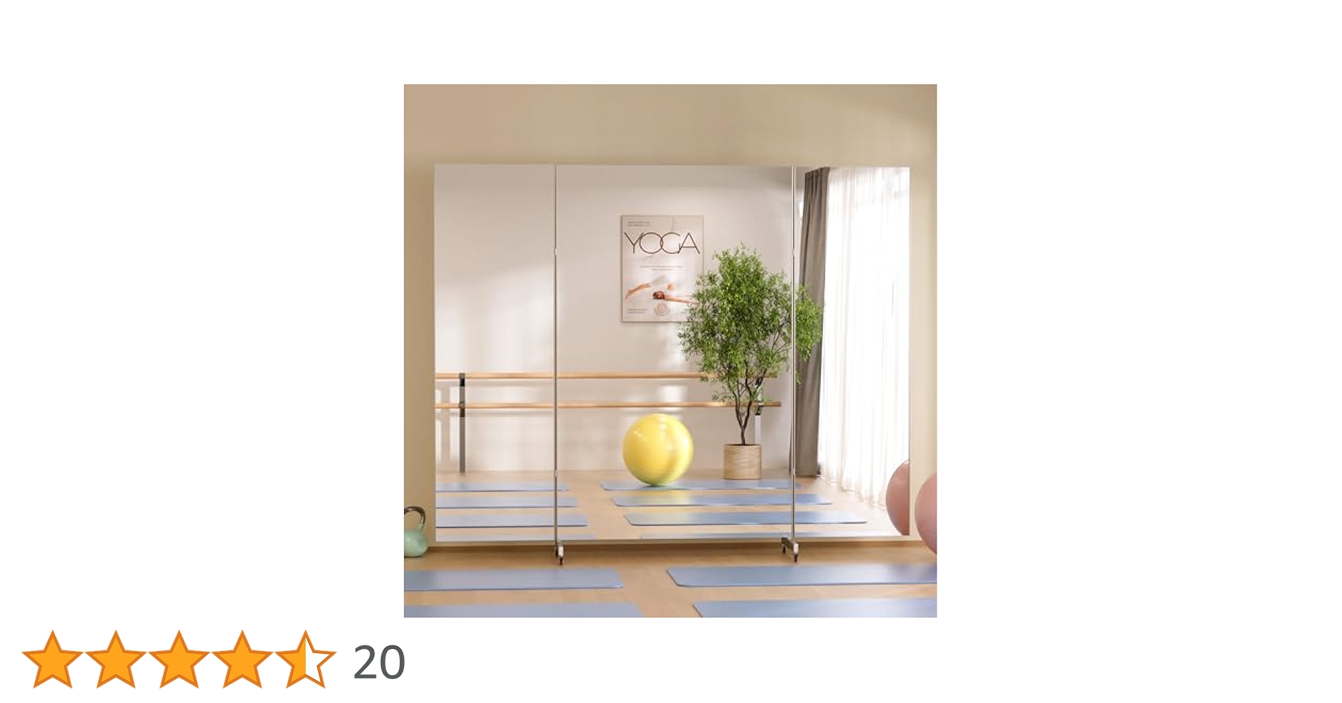 ブラックフライデーセール】割れない軽量ミラー 180cm×140cm