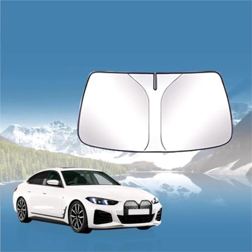 Pare-brise intérieur soleil isolation pour BMW i4 2022-2025 de haute protection thermique - 2