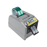 Xverycan Automatic Tape Dispenser, Electric Tape Cutting Machine, Dual Mode Efficient Office Auto Adhesive Tape Cutter, Packaging Scotch Tape Dispenser Cut, Memory Function, 999mm Max Cutting Length