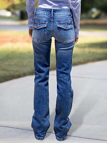 Flamingals Low Rise Wide Leg Jeans for Women Baggy Jeans Denim Trouser Jeans Flare Dress Pants4