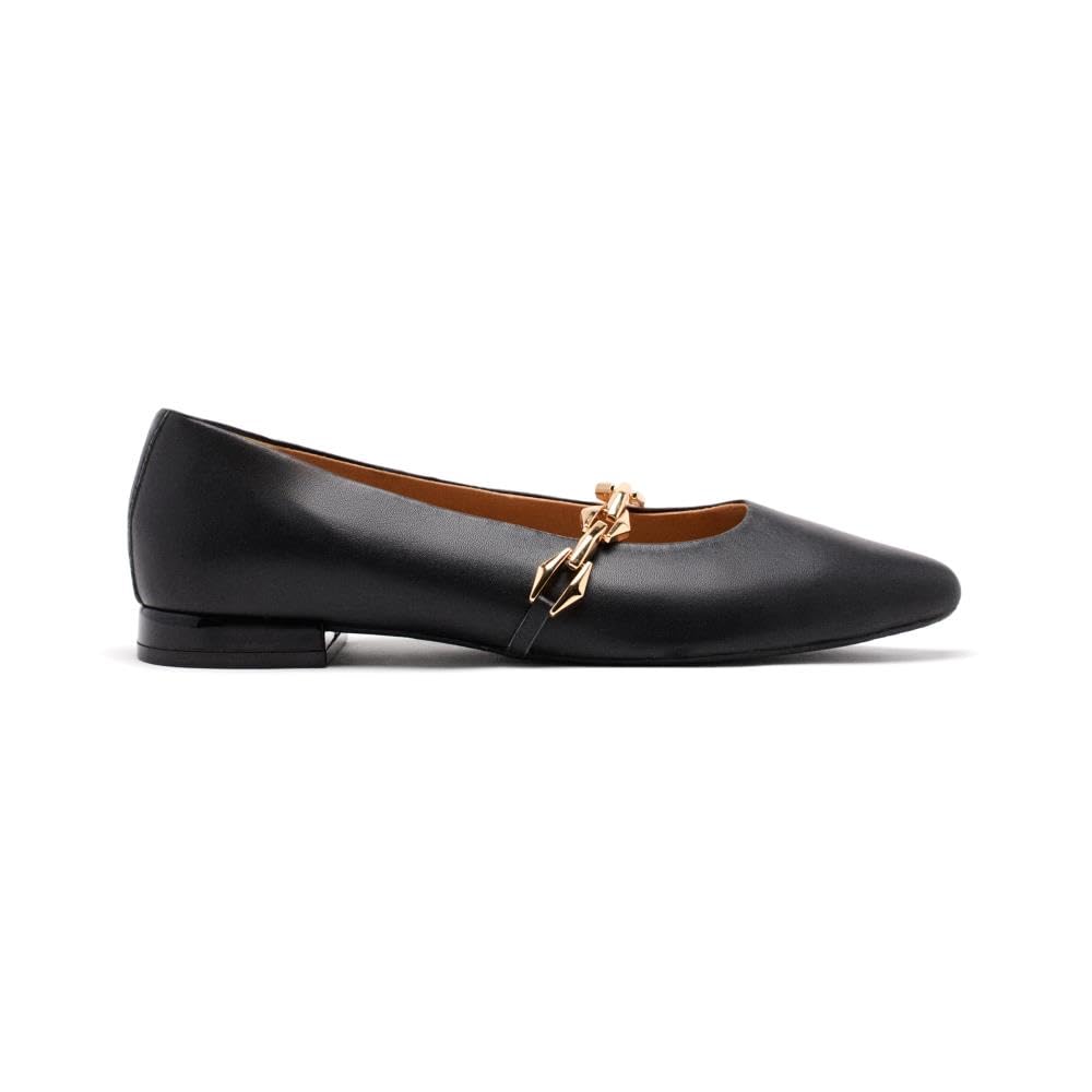 GIOSEPPO Ballerina Pelle con Catena Hallie