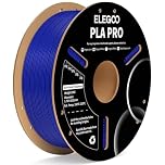 ELEGOO PLA PRO Filament 1.75mm Blue 1KG, Easy to Print Neatly Wound 3D Printer Filament Dimensional Accuracy +/- 0.02mm, 1kg Spool (2.2lbs) Fits for Most FDM 3D Printers