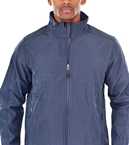 Image of ToBeInStyle Men's Warm and Comfortable Active Zip Up Jackets