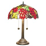 Installation facile : Aucun outil requis for l'installation. Cette magnifique lampe de chevet en vitrail est livrée dans une boîte en mousse et un carton for garantir la sécurité du transport. En cas de problème avec votre lampe, veuillez nous contacter à temps; nous vous aiderons à le résoudre.