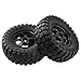 GDOOL 90140 Car Tires Wheels Spare Parts for 1:12 Bruhless Brushed 901 901A HM124 YC280 YC300 905 905A RC Car Trucks(2 PCS)