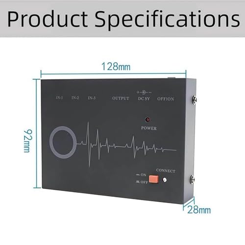 Supresor Profesional de Retroalimentación, Procesador de Audio Digital 3 Entradas y 1 Salida con Panel de Control, para Escenarios, Conferencias y KTV miniatura 5