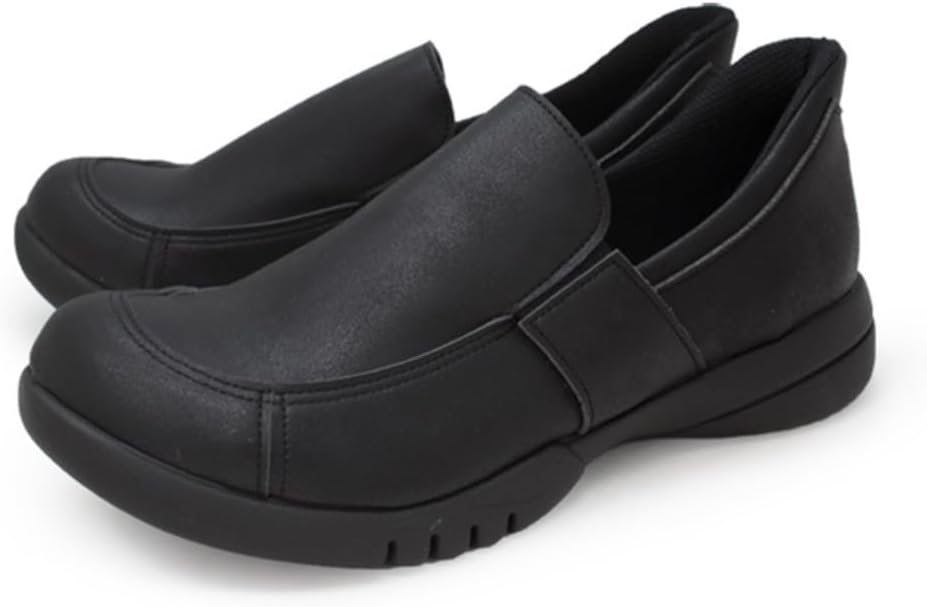 Re:getA -リゲッタ スットオン ハンズフリーシューズ R333 L(24-24.5cm) ブラック