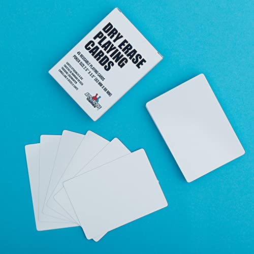 Cartas para póker reusables con caja 45 piezas miniatura 2