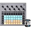 Novation AMS-CIRCUIT-RHYTHM Circuit Rhythm Sampler and Groovebox with 8 Sample Tracks and Sequencer Bundle with 2 YR CPS Enhanced Protection Pack