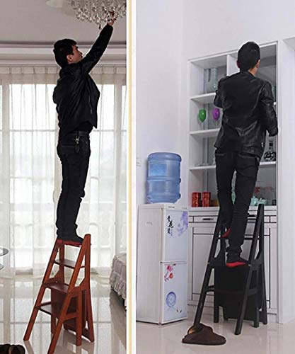 Taburete de escalera portátil multiusos para limpieza y almacenaje 5