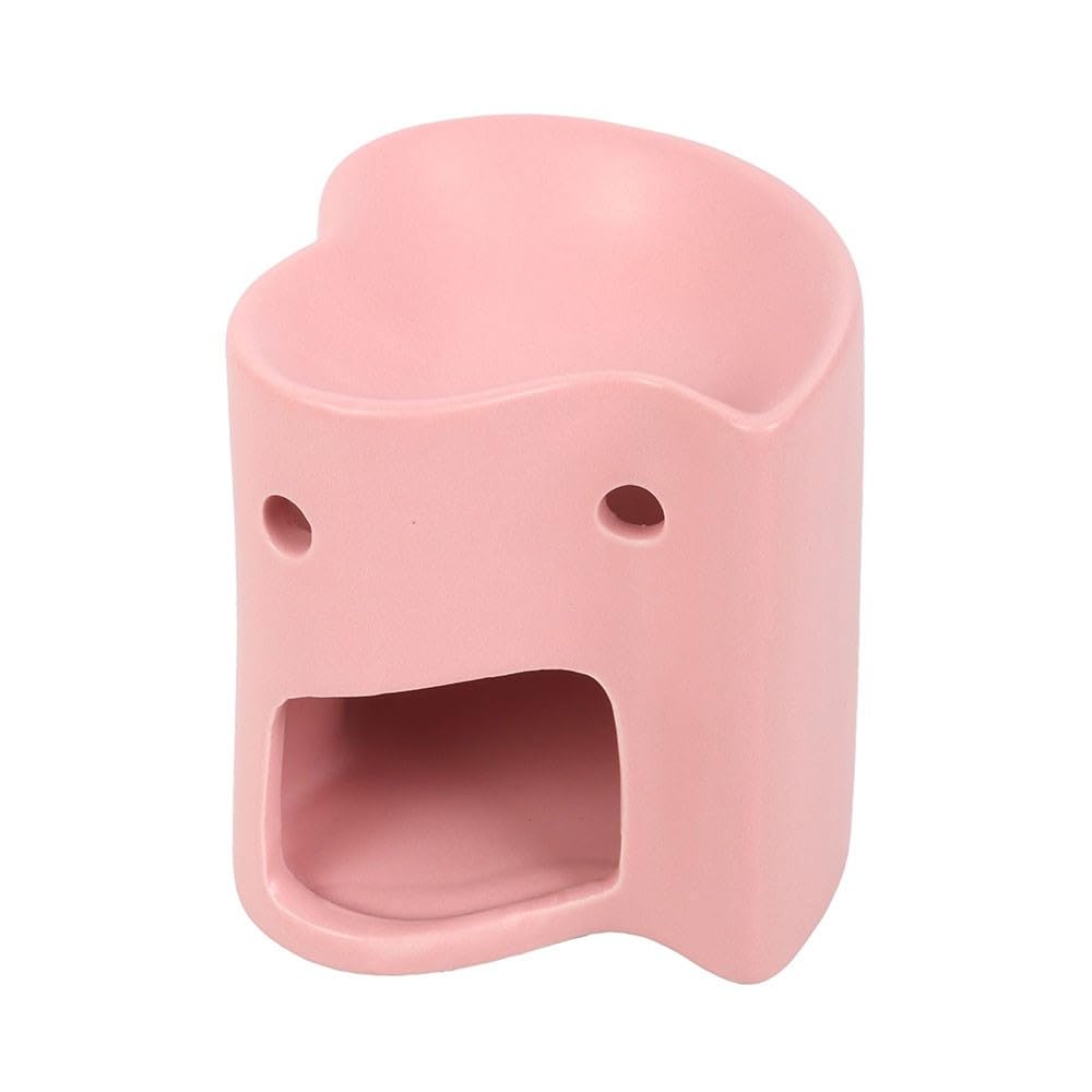 Something Different Wholesale Pink Heart Ceramic Oil Burner | Wax Melt Burner For Fragrance Oils | Tealight Holder | Cute Valentine’s Gift For Her | Relaxing Home Decor