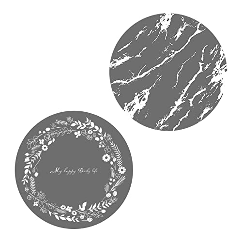 【2枚入り】PUERI IHマット キッチンパッド シリコン IHマットソフト 電磁調理器保護パッド 焦げ防止 汚れ/傷防止 鍋敷き コンロ保護 安定性向上 滑り止め お手入れ簡単 再利用可能 IHクッキングヒーター プロテクター 電磁調理器マット