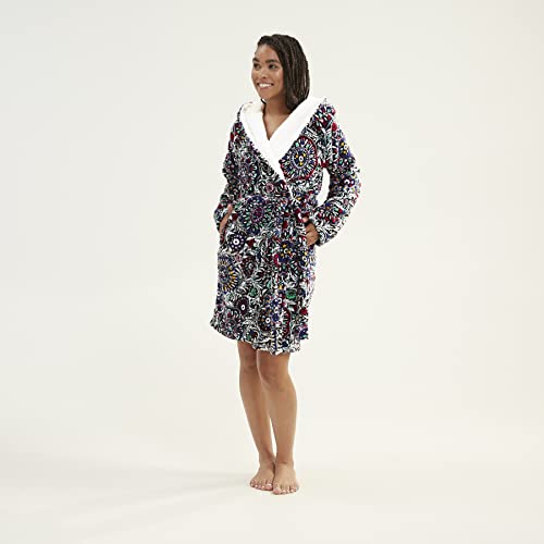 Image of Vera Bradley Women's Cotton Cozy Knit Robe (Extended Size Range)