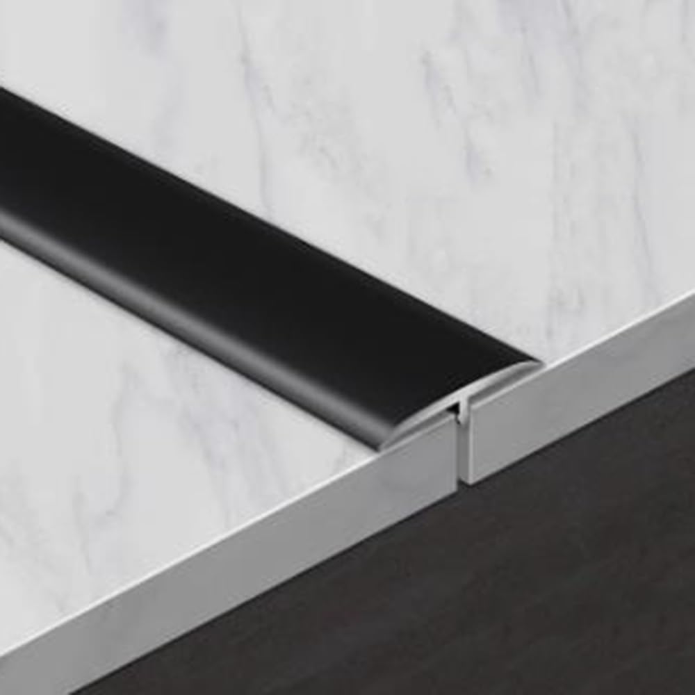 35.4" Floor Transition Strip T Molding Threshold Strip Gap Covering Aluminum for Joining Floor Gaps Carpet Tiles
