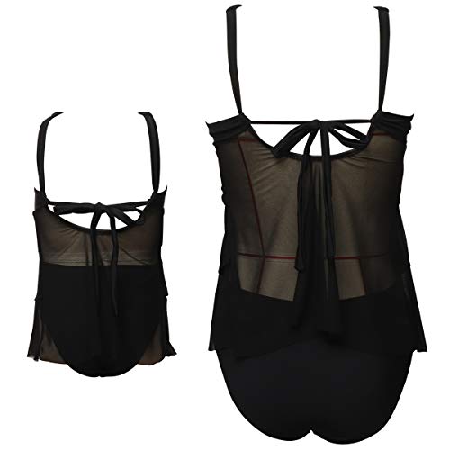 Hnyenmcko Family Matching Swimwear Women Girls Swimsuit Bathing Suits Ruffle Two Pieces Bikini Set Beachwear4