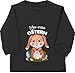 Shirtracer Ostergeschenke Ostern Baby Kleidung - Mein erstes Ostern Hase Aquarell - 18/24 Monate - Schwarz - Fun - BZ31 - Baby Pullover