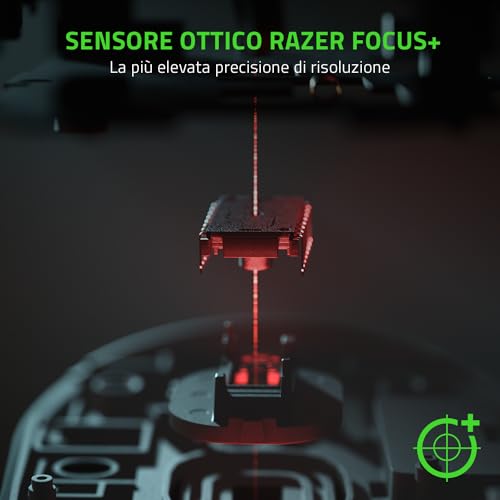 Viper 8K Hz - Mouse da Gioco E-Sport Ambidestro con Tecnologia Hyperpolling a 8000 Hz (Messa a Fuoco Ottica + Sensore con DPI 20K, Interruttori del Mouse Ottico di Seconda Generazione) Nero - Mouse gaming - Immagine 6