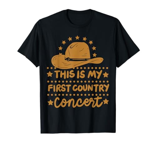 This Is My First Country Concert T-Shirt