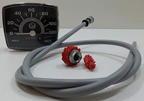gancio a ghiera a vite CONTA KM vespa 50 special contachilometri trasmissione + ingranaggi + tachimetro