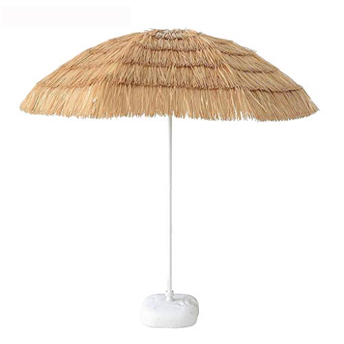 GREATT Sombrilla de Paja al Aire Libre Hawaiana Sombrilla Sombrilla Patio Jardín...