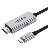 BENFEI HDMI to USB-C ケーブル 1.8M 4K@60Hz、HDMI（ソース）からUSB-C（ディスプレイ）アダプター MacBook、Steam Deck、PS5/4、Nintendo Switch、AR/XR、ポータブルモニター用(オス-オス 、逆方向に非対応)