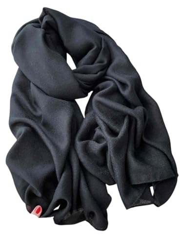 Image of Viscose Scarf for Women | Lightweight & Long | Stole for Women - Stylish Design | Neck Scarf, Hair Scarf, & Head Scarf for Women & Girls | All Season Accessory