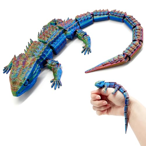 Yeefunjoy Imprimé en 3D Lézard Dragon, Figurine Dragon de Cristal Articulé Décoration du Bureau et Maison Articulations Flexibles Jouet Anti-Stress Easter Basket StuffersVoitures (Rouge-Vert -Bleu) Yeefunjoy Imprimé en 3D Lézard Dragon, Figurine Dragon de Cristal Articulé Décoration du Bureau et Maison Articulations Flexibles Jouet Anti-Stress Easter Basket StuffersVoitures (Rouge-Vert -Bleu)