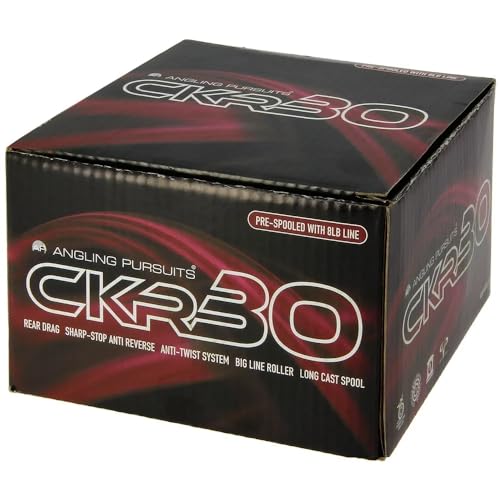 CKR30 Match & Coarse Fishing Reel With Rear Drag Pre Loaded With 8lb Line - Image 4