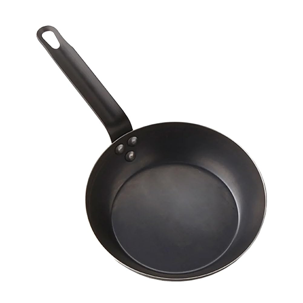 Inc. American Metalcraft Fry Pan, Black Steel, 10" Dia. – Alloy Steel, Black, Model BSFP10