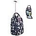 Bordlite Ryanair, EasyJet Kids Cabin Approved Holdall on Wheels, Underseat Carry-Ons, Extendable Handle, Multi Pocket, Travel Bag - 40x20x25cm - Flight Bags for Boys & Girls - Unicorn