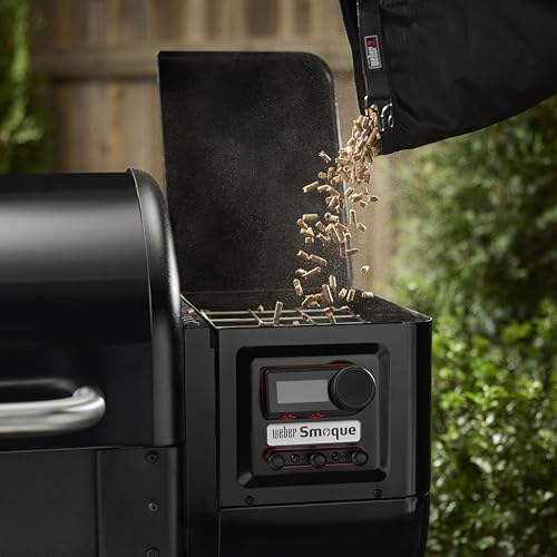 Weber® Smoque™ 22‑Inch Pellet Smoker, Pellet Grill, Black - image 5
