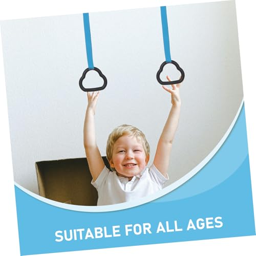 Anillas Gimnasia para Ejercicio en Casa 1 Par ABS miniatura 3