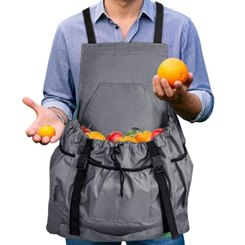 Tablier de récolte pour la cueillette des fruits au verger et l'entretien du potager